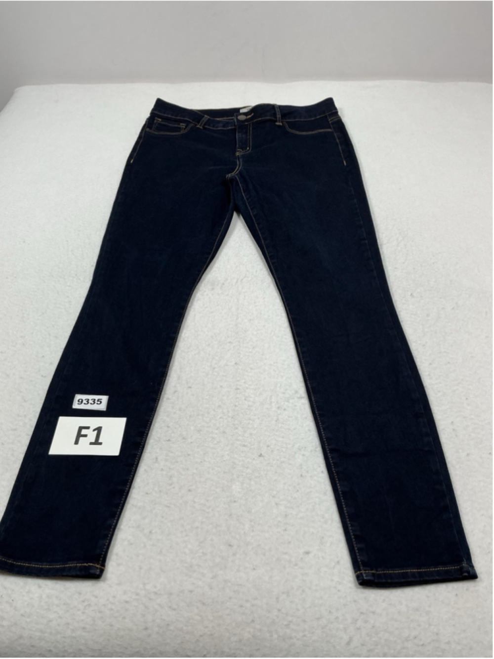 Womans Excellent Refuge Ankle Dark Blue Jeans Size 12 Waist 32 Inch
